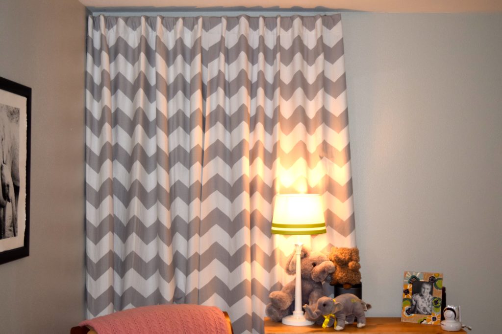 blackout curtains can dramatically improve the quality of your child's naps.
