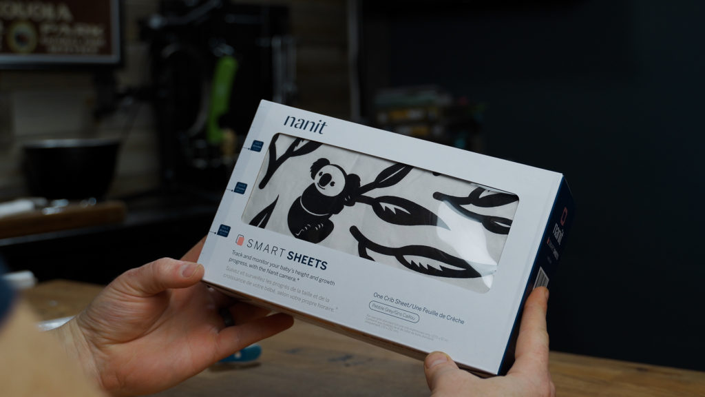Nanit Smart Sheets in the box